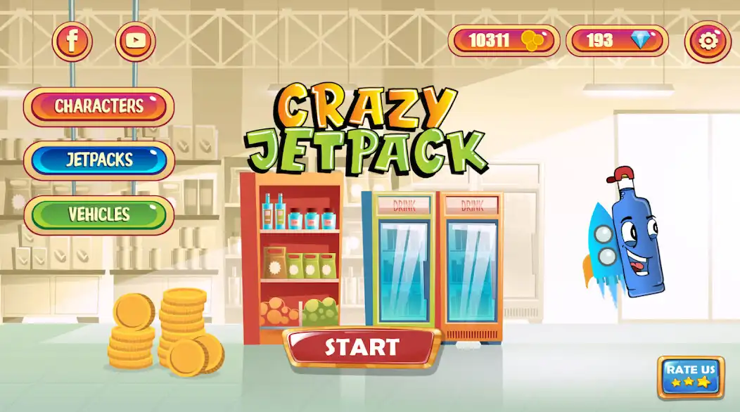 Play Crazy Jetpack  and enjoy Crazy Jetpack with UptoPlay