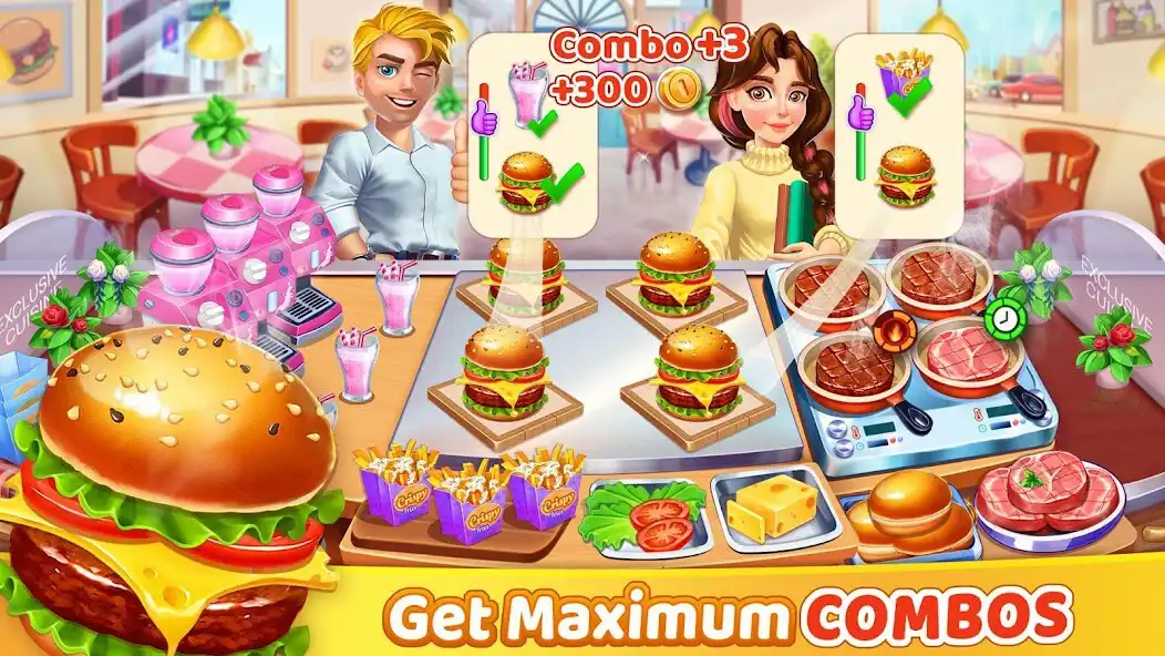 Play Crazy Kitchen: Cooking Game  and enjoy Crazy Kitchen: Cooking Game with UptoPlay