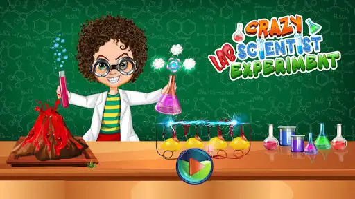 Play Crazy Lab Scientist Experiment: Ticks & Hacks  and enjoy Crazy Lab Scientist Experiment: Ticks & Hacks with UptoPlay