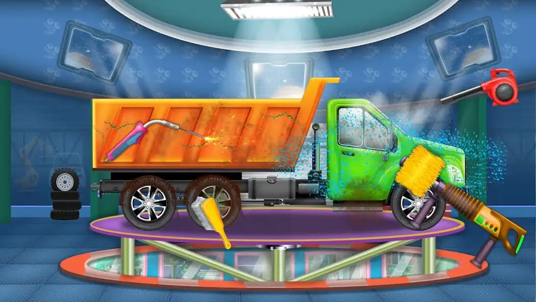 Play Crazy Mechanic Garage : Car Wash Shop as an online game Crazy Mechanic Garage : Car Wash Shop with UptoPlay