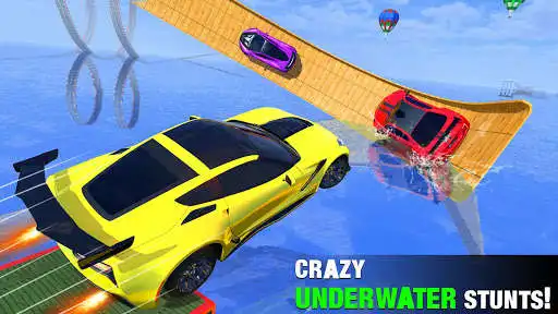 Play Crazy Mega Ramp Car Stunt Game as an online game Crazy Mega Ramp Car Stunt Game with UptoPlay