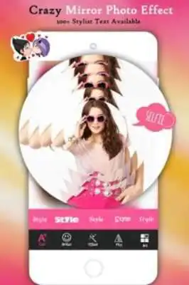 Play Crazy Mirror Photo Effect