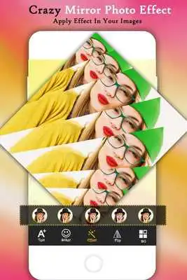 Play Crazy Mirror Photo Effect