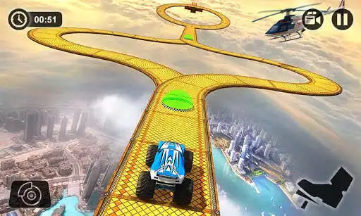 Play Crazy Monster Truck Legends 3D as an online game Crazy Monster Truck Legends 3D with UptoPlay
