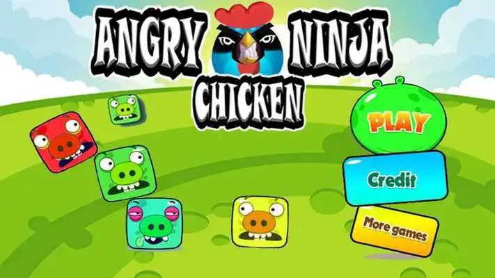 Play Crazy Ninja Chicken Box Game
