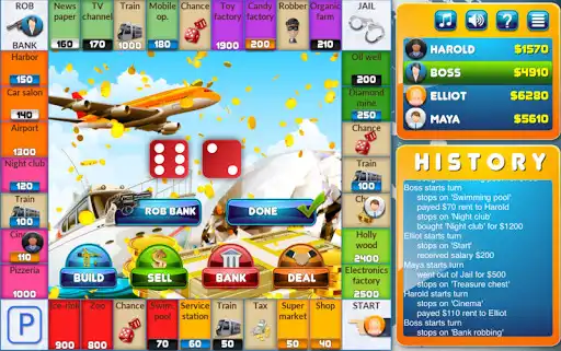 Play CrazyPoly - Business Dice Game  and enjoy CrazyPoly - Business Dice Game with UptoPlay