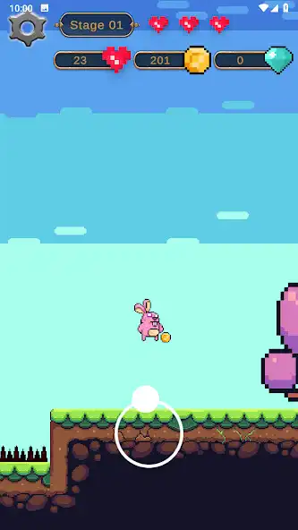 Play Crazy Rabbit Jump as an online game Crazy Rabbit Jump with UptoPlay