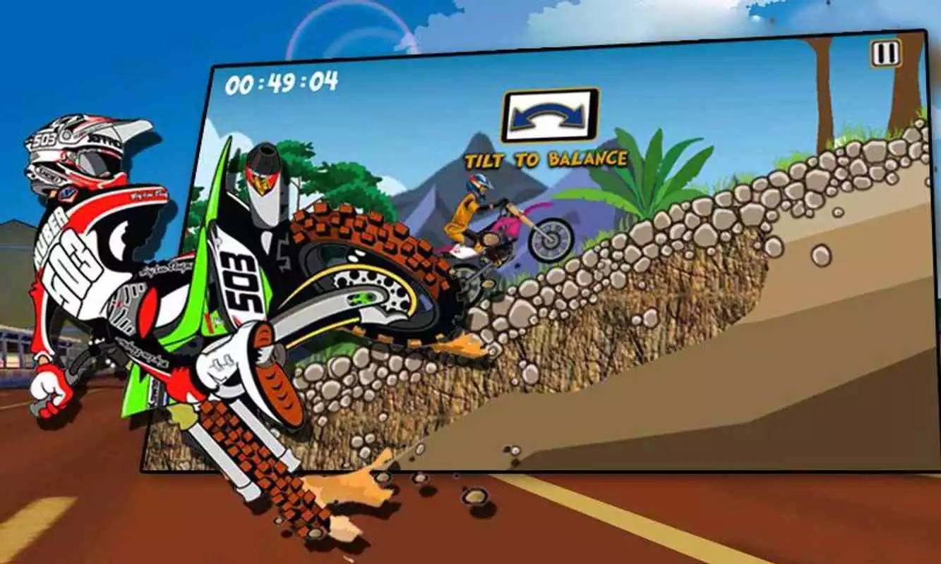 Play Crazy Racing Moto 3D