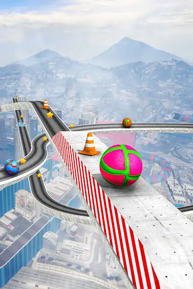 Play Crazy Rolling Ball 3D Game as an online game Crazy Rolling Ball 3D Game with UptoPlay