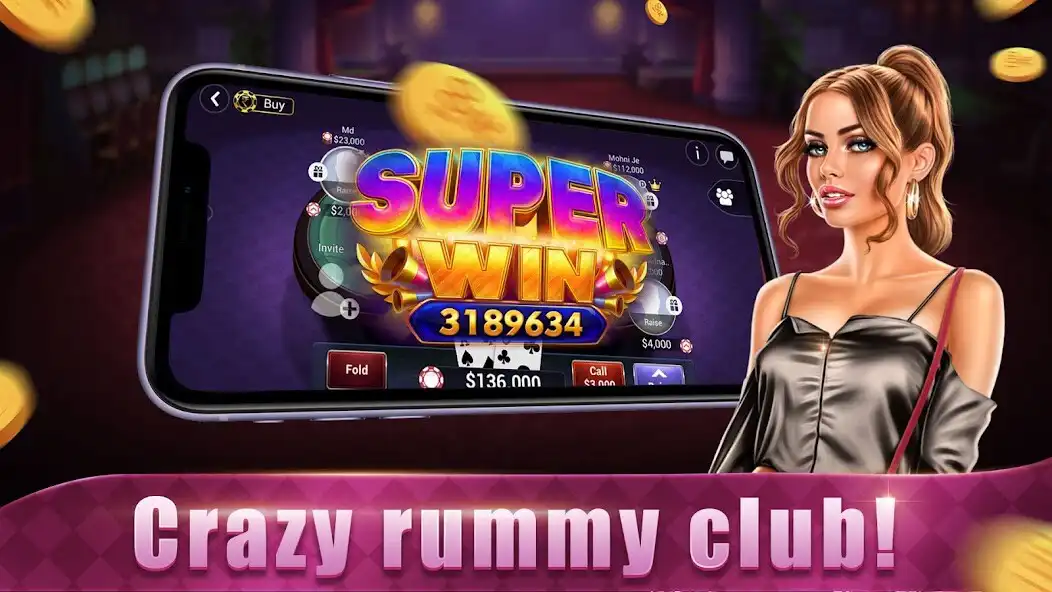 Play Crazy Rummy as an online game Crazy Rummy with UptoPlay
