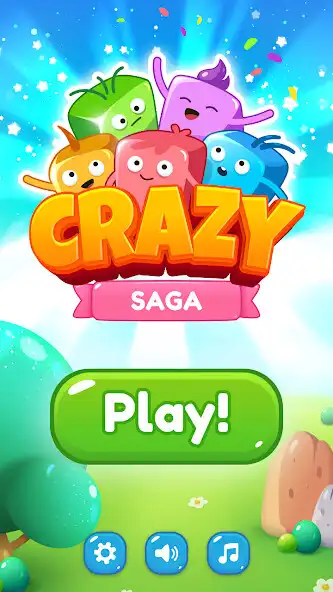 Play Crazy Saga - Match 3 Games  and enjoy Crazy Saga - Match 3 Games with UptoPlay