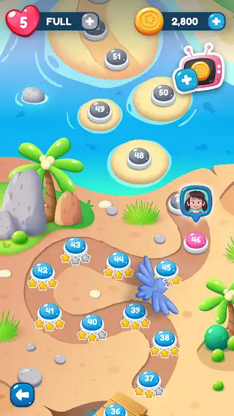 Play Crazy Saga - Match 3 Games as an online game Crazy Saga - Match 3 Games with UptoPlay