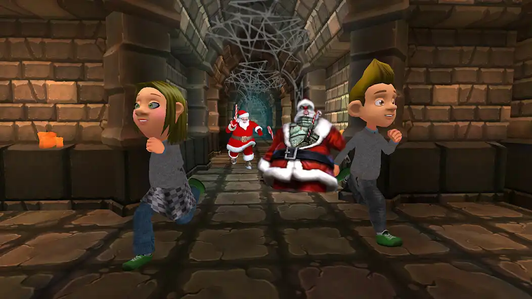 Play Crazy Santa Escape Simulator as an online game Crazy Santa Escape Simulator with UptoPlay