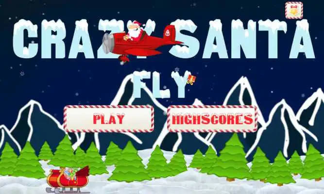 Play Crazy Santa Fly