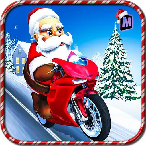 Free play online Crazy Santa Moto Gift Delivery  APK