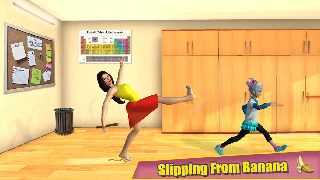 Play Crazy Scary Evil Teacher 3d as an online game Crazy Scary Evil Teacher 3d with UptoPlay
