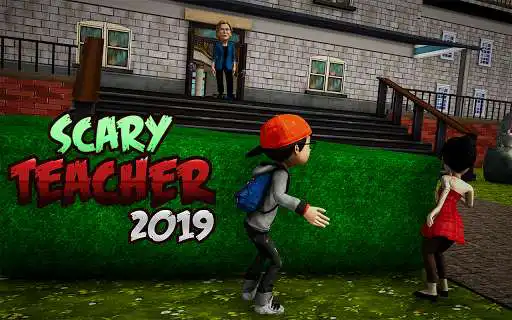 Play Crazy Scary Evil Teacher 3D - Spooky Game as an online game Crazy Scary Evil Teacher 3D - Spooky Game with UptoPlay
