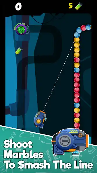 Play Crazy Scientist - Radioactive Marbles as an online game Crazy Scientist - Radioactive Marbles with UptoPlay