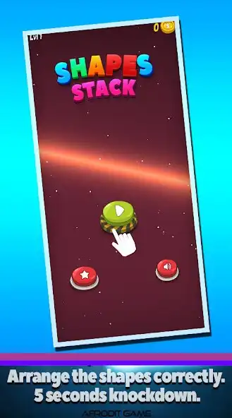 Play Crazy Shapes Stack  and enjoy Crazy Shapes Stack with UptoPlay