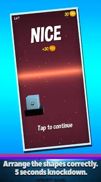 Play Crazy Shapes Stack as an online game Crazy Shapes Stack with UptoPlay