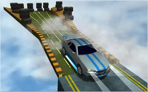 Play APK Crazy Sky Drive Car Track Mania Simulation  and enjoy Crazy Sky Drive Car Track Mania Simulation with UptoPlay com.octagames.crazy.sky.drive.car.track.mania