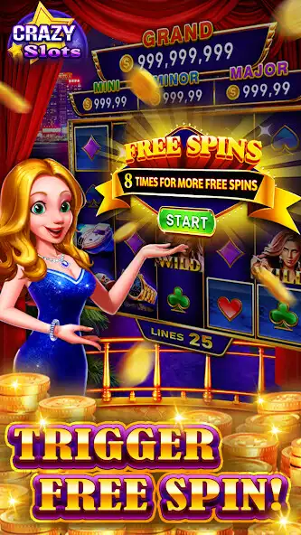 Play Crazy Slots as an online game Crazy Slots with UptoPlay
