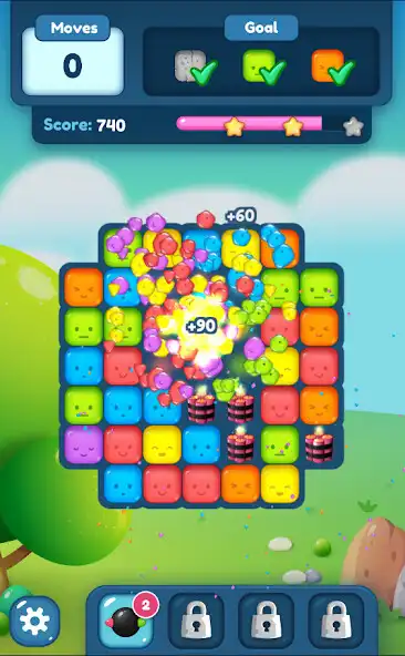 Play Crazy Squares - Puzzles as an online game Crazy Squares - Puzzles with UptoPlay