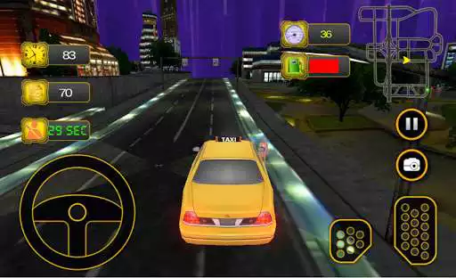 Play Crazy Super City Taxi Drift