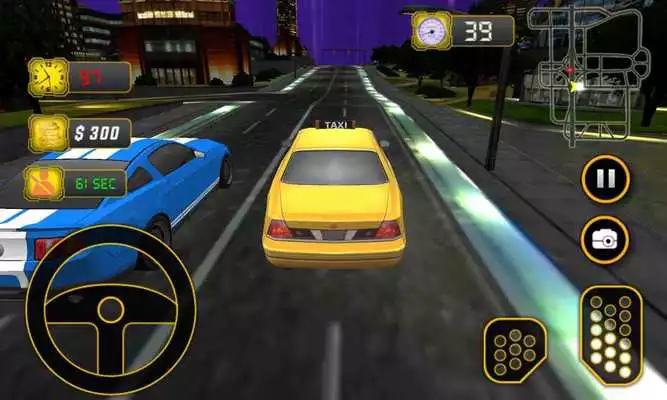 Play Crazy Super City Taxi Drift