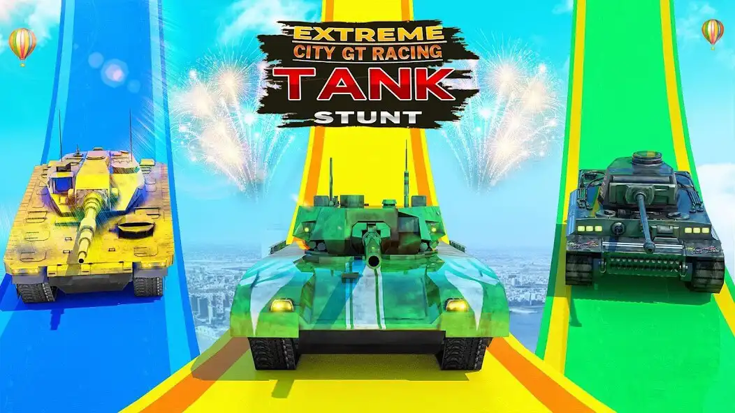 Play Crazy Tank Stunts: Tank Games  and enjoy Crazy Tank Stunts: Tank Games with UptoPlay