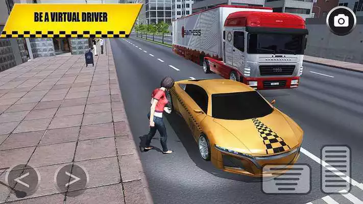 Play Crazy Taxi Sim 2018: City Car Driving Rush 3D