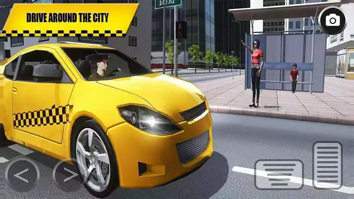 Play Crazy Taxi Sim 2018: City Car Driving Rush 3D