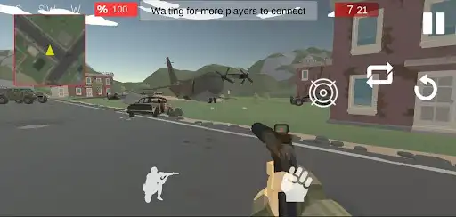 Play Crazy Troopers - 3D multiplayer shooter  and enjoy Crazy Troopers - 3D multiplayer shooter with UptoPlay