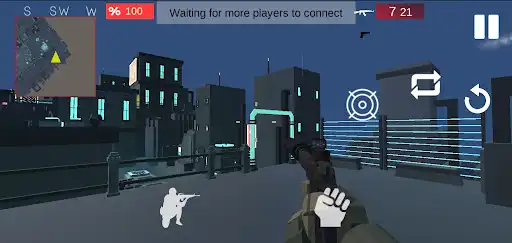 Play Crazy Troopers - 3D multiplayer shooter as an online game Crazy Troopers - 3D multiplayer shooter with UptoPlay