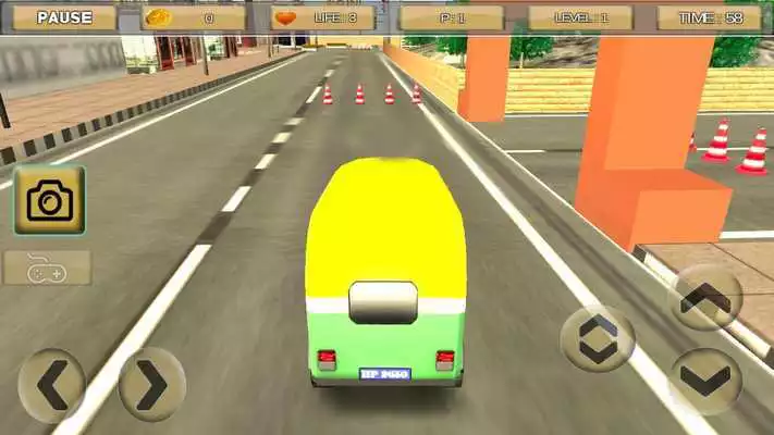 Play Crazy Tuk Tuk Rickshaw Drive