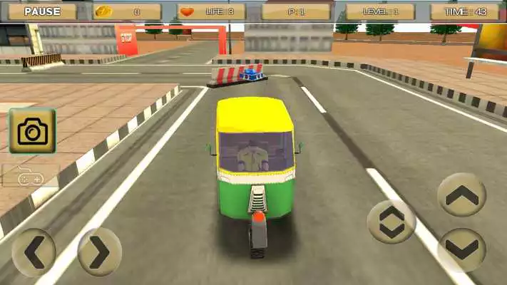 Play Crazy Tuk Tuk Rickshaw Drive
