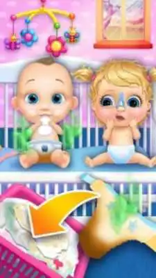 Play Crazy Twins Baby House
