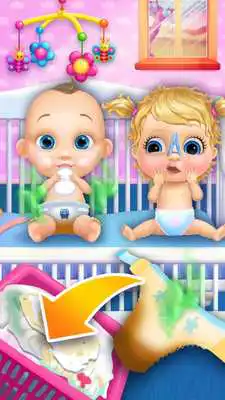 Play Crazy Twins Baby House