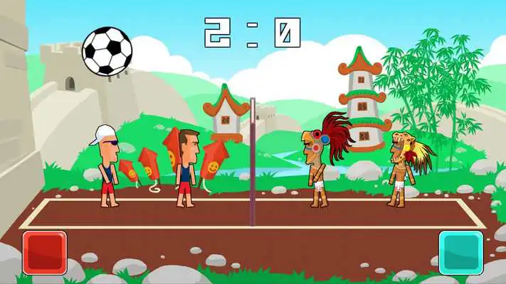 Play Crazy Volleyball Physics