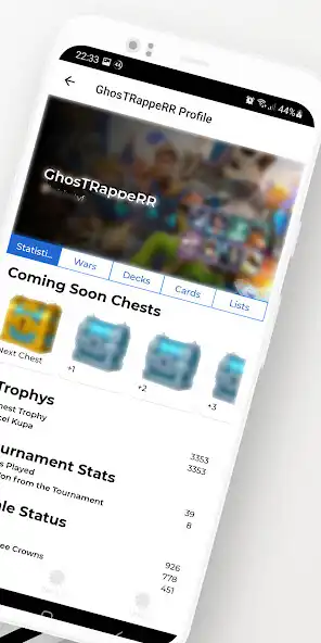 Play CR Chest  Profile Tracker as an online game CR Chest  Profile Tracker with UptoPlay