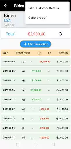 Play CR DR Manager - Offline  Online Ledger  and enjoy CR DR Manager - Offline  Online Ledger with UptoPlay
