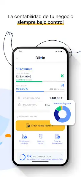 Play Crea facturas y presupuestos as an online game Crea facturas y presupuestos with UptoPlay