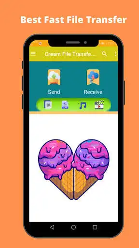 Play Cream file transfer : sharing file & apps  and enjoy Cream file transfer : sharing file & apps with UptoPlay