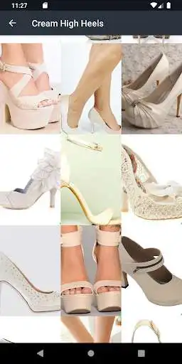 Play Cream High Heels as an online game Cream High Heels with UptoPlay