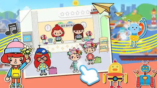 Play CREATA TOCA World Town as an online game CREATA TOCA World Town with UptoPlay