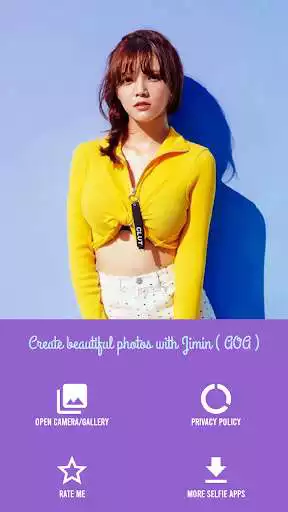 Play Create beautiful photos with Jimin ( AOA ) as an online game Create beautiful photos with Jimin ( AOA ) with UptoPlay