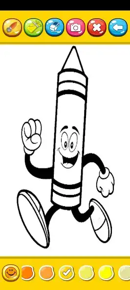 Play Create Crayola Coloring Book as an online game Create Crayola Coloring Book with UptoPlay