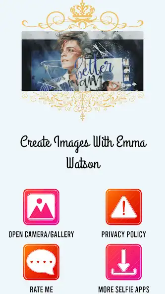 Play Create Images With Emma Watson  and enjoy Create Images With Emma Watson with UptoPlay