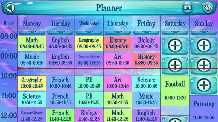 Play Create Own School Planner Play Create Own School Planner