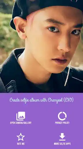 Play Create selfie album with Chanyeol (EXO) as an online game Create selfie album with Chanyeol (EXO) with UptoPlay